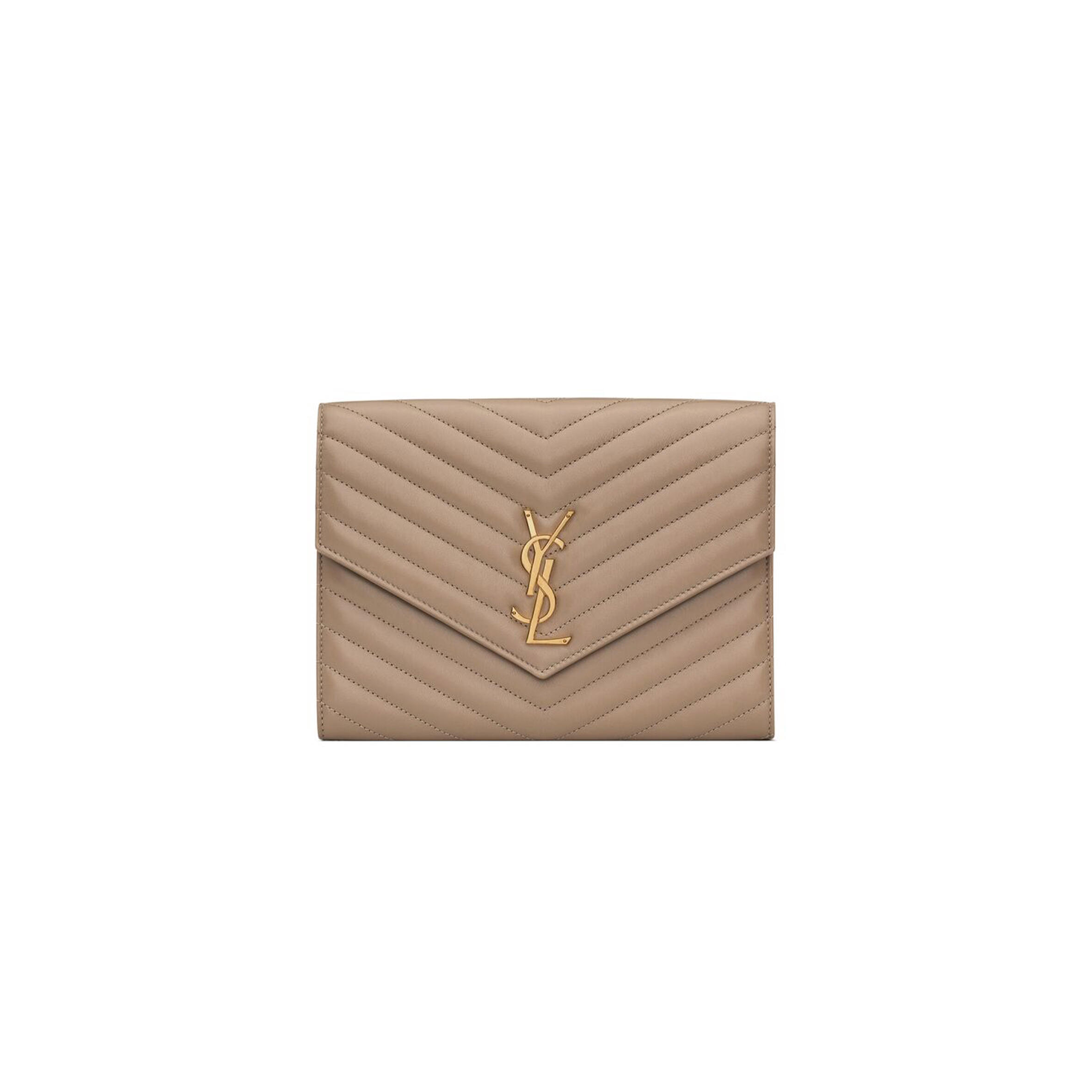 Y51 CASSANDRE MATELASSÉ FLAP POUCH IN LAMBSKIN 759533AAA441722 (21*16*3cm) Master Quality